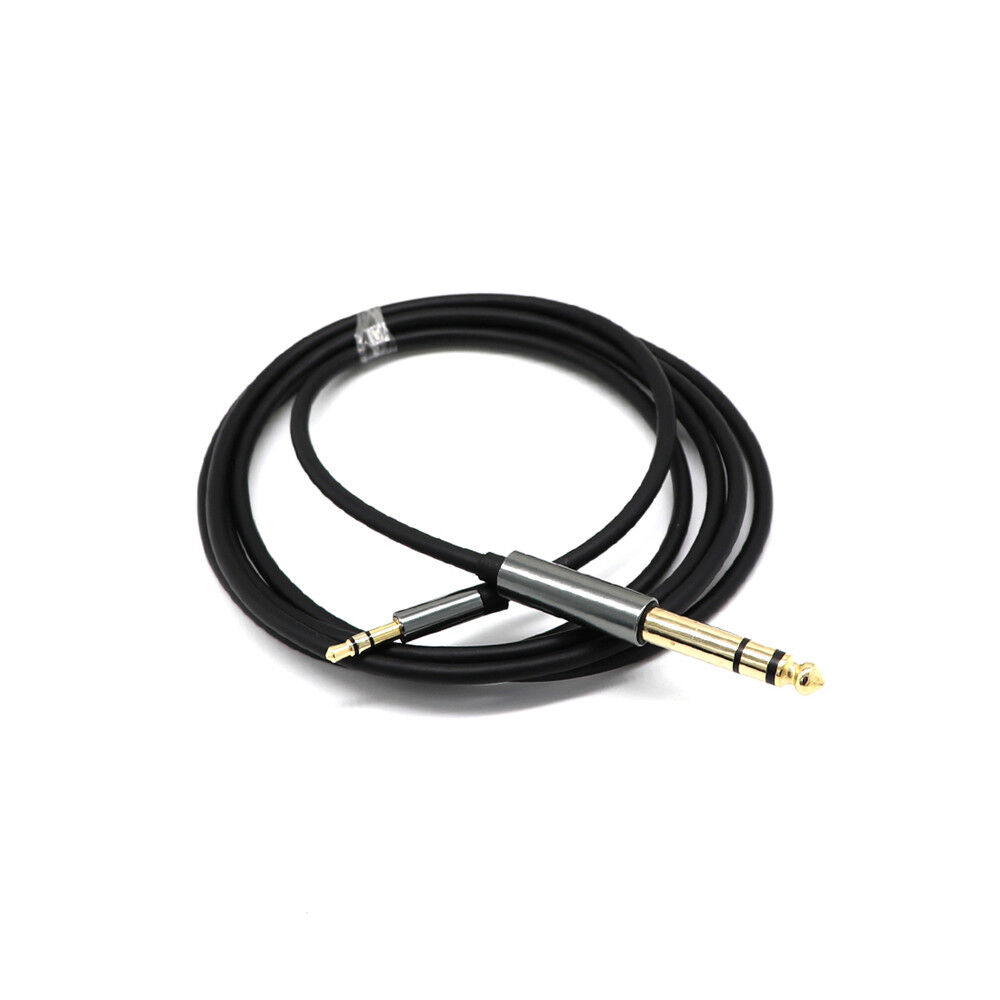 5FT 3.5mm to 6.35mm Adapter Aux Cable For Mixer Amplifier CD Player Speaker Cord Amplifiers Guitar Keyboard Piano Parts