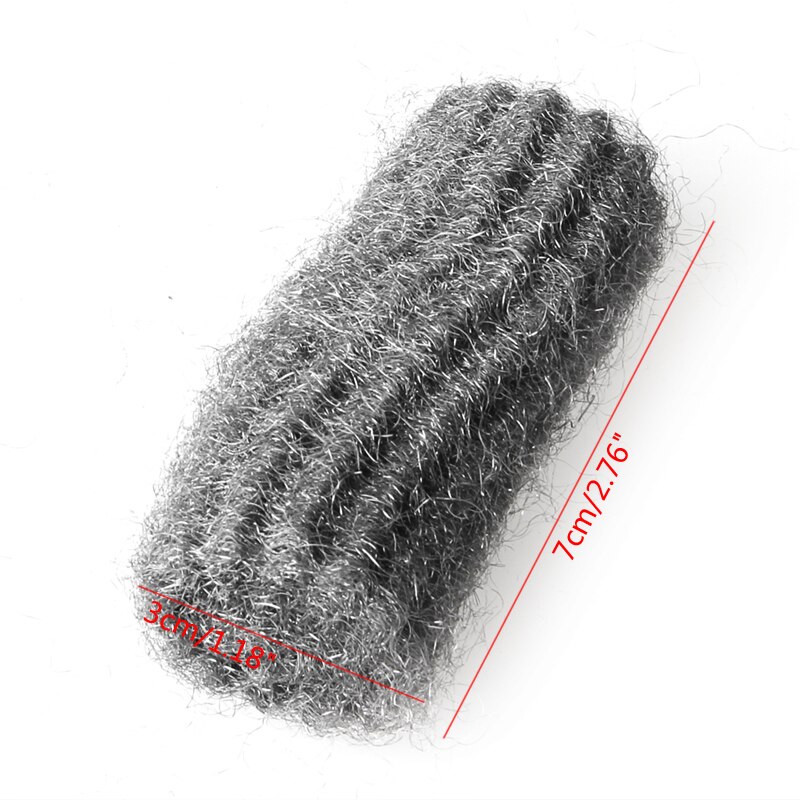 C63B 12Stck Stahl Wolle Pads Küche Draht Reinigung Edelstahl Ball Pfanne Reiniger Neue