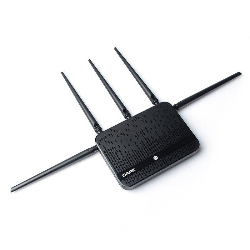 Dark RangeMAX-enrutador inalámbrico, repetidor, AP, 300Mbps, 5 x 5dbi, 2LAN, 1WAN