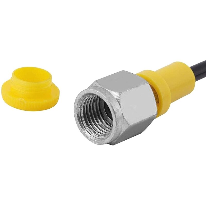 M16X2-1/4BSP 2.0M/6FT Hydraulic Pressure Test Hose 2.0M/6FT Testing Coupling Point Hoses Female End Gauge Connecting