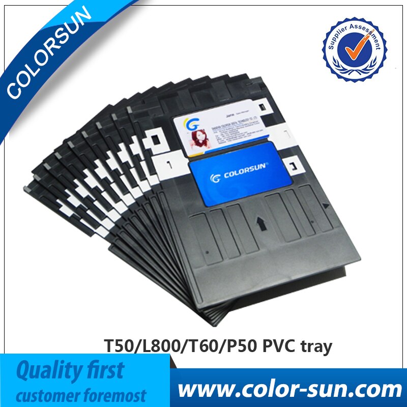 PVC Tray for Epson R260 R265 R270 R280 R285 R290 R380 R390 R330 Rx680 T50 T60 A50 P50 L800 L801 PVC Printer Tray