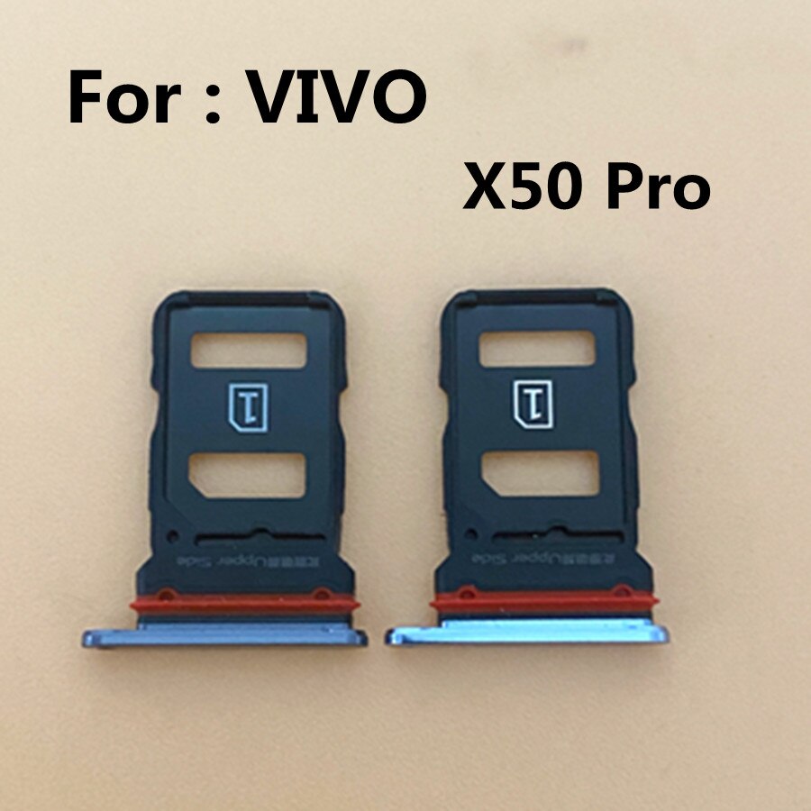 Slot per vassoio porta scheda SIM Micro Nano per VIVO X50 Pro parte di ricambio presa adattatore per scheda SIM