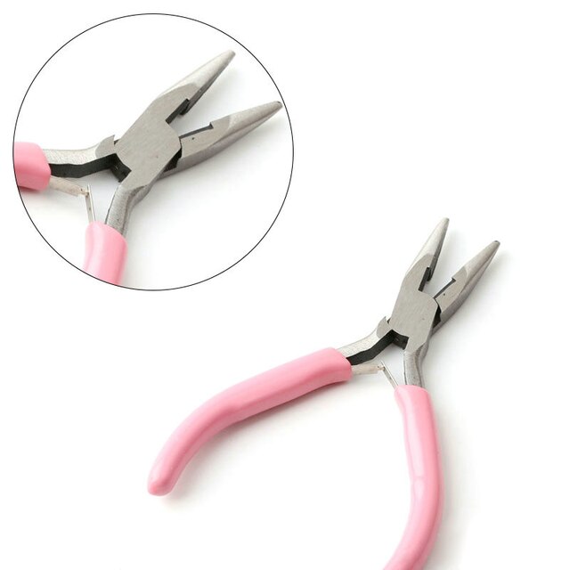 Diagonale Zangen Schmuck Reparatur Werkzeug Bausatz Runde Nase Zange Nadel Zange Draht Schneider für Schmuck, sterben DIY Handgemachte Werkzeuge: D1123