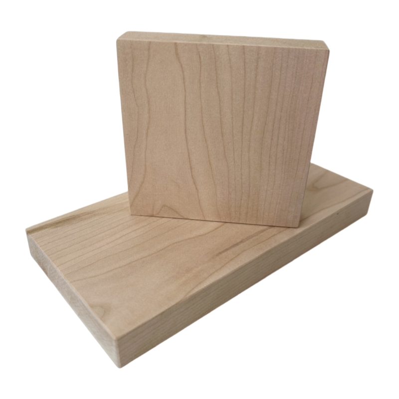 Placas de madeira de cereja americana natural 20/10x10x2cm (w/t), pranchas de madeira de 2cm de espessura, adequadas para fabricação de modelos e diy, madeira maciça