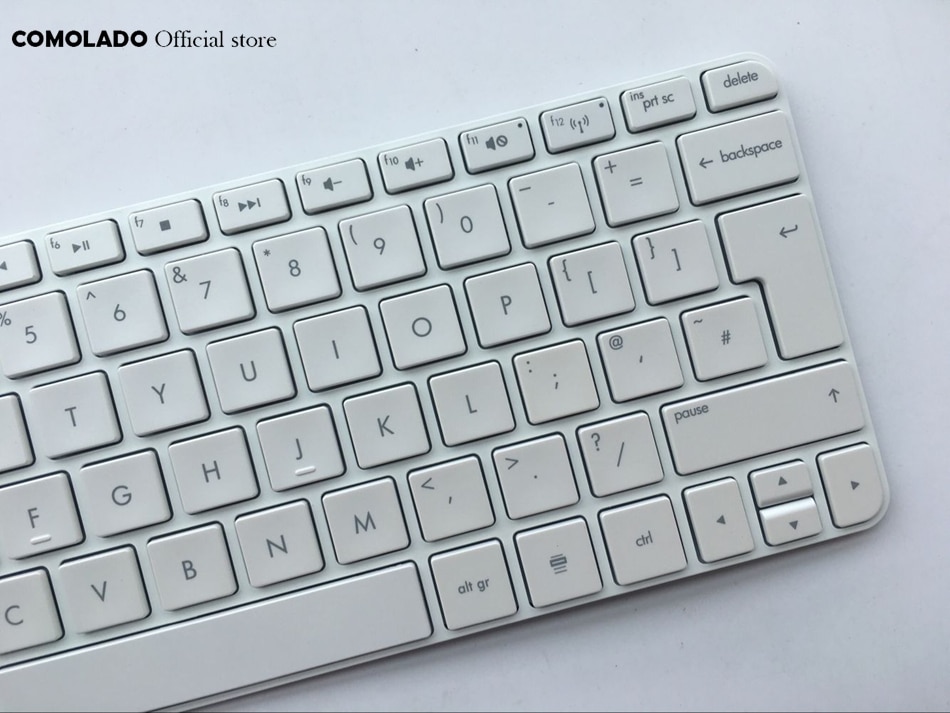 UK keyboard FOR HP mini 210 220 mini210 mini210-1000 mini 210-1000 White keyboard UK Layout