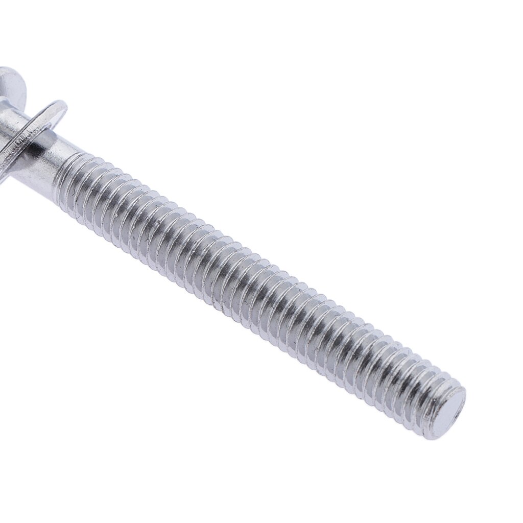 20 piezas por lote de tornillos de tambor. 35.42.45.50.55.60.65.70.75mm Imperial 7/32 especificación, tornillo de tambor de Color plateado para perno M5