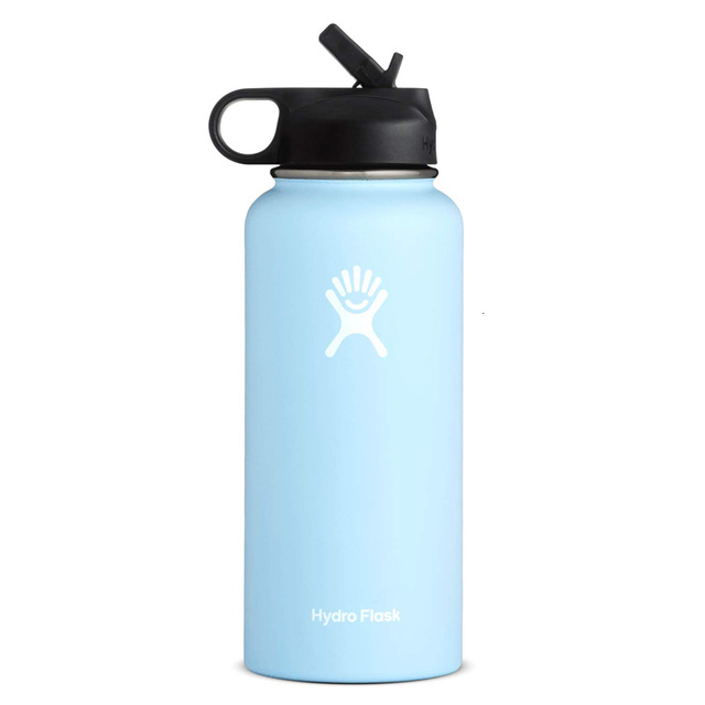Hydroflask Frost Hydro Flask Lilac 32 oz Hydroflask Bottle: straw lid frost