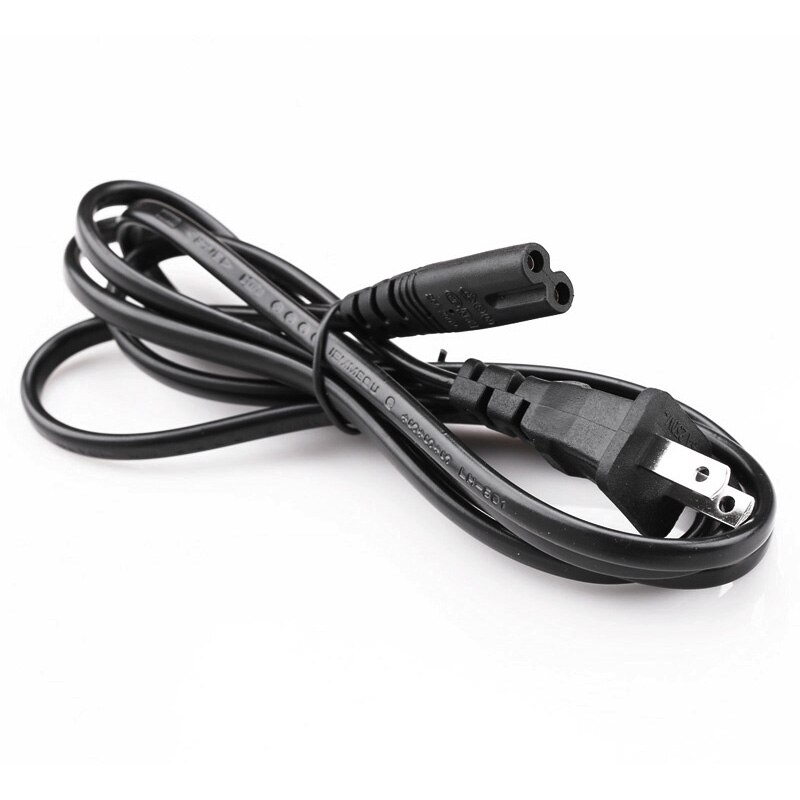 Figure 8 EU EURO US 2Pin Plug 2 Hole AC Tablet Laptop Power Supply Adapter Charger Cable Lead Cord For many devices