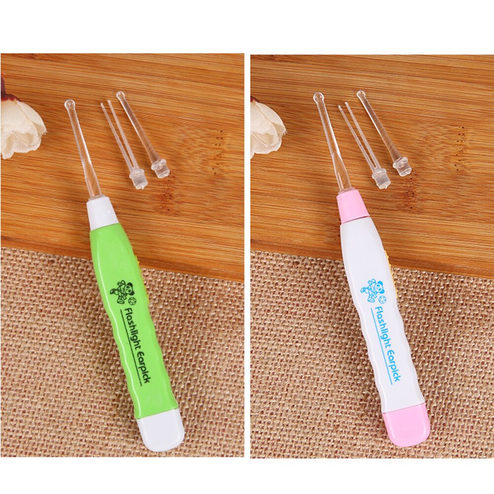 LED Light Flashlight Ear Cleaner Wax Removal Health Care Tweezers Ear Cleaner Ear Care