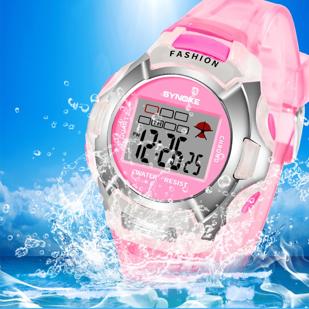 Kinderen Horloges Jongens Synoke Kids Sport Horloges Waterdicht Elektronische Horloge Klok Kinderen Digitale Horloge Voor Jongens Meisjes