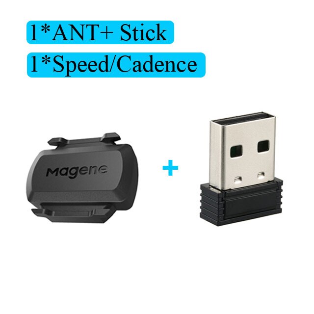 Magene Heart Rate Monitor H64 S3+ ANT+ Bluetooth Bicycle Dual Mode Speed Cadence Sensor Bicycle Computer For GARMIN Bryton XOSS: 1 sensor and ANT