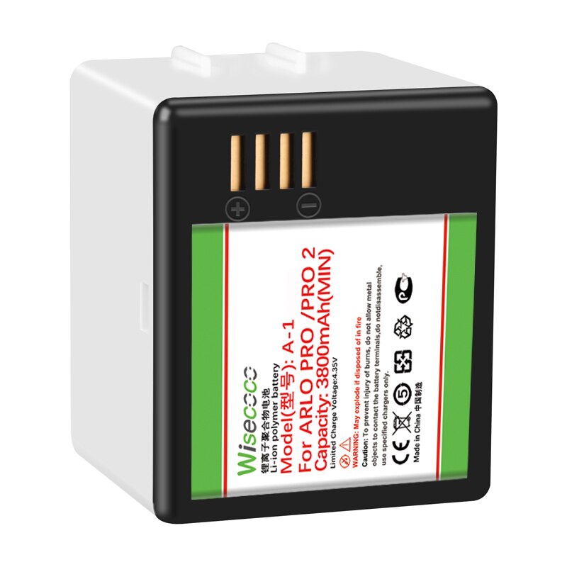 High Capacity A-1 Battery For ARLO PRO /PRO 2 Security Camera VMA4400 VMS4230P NETGEAR Camera