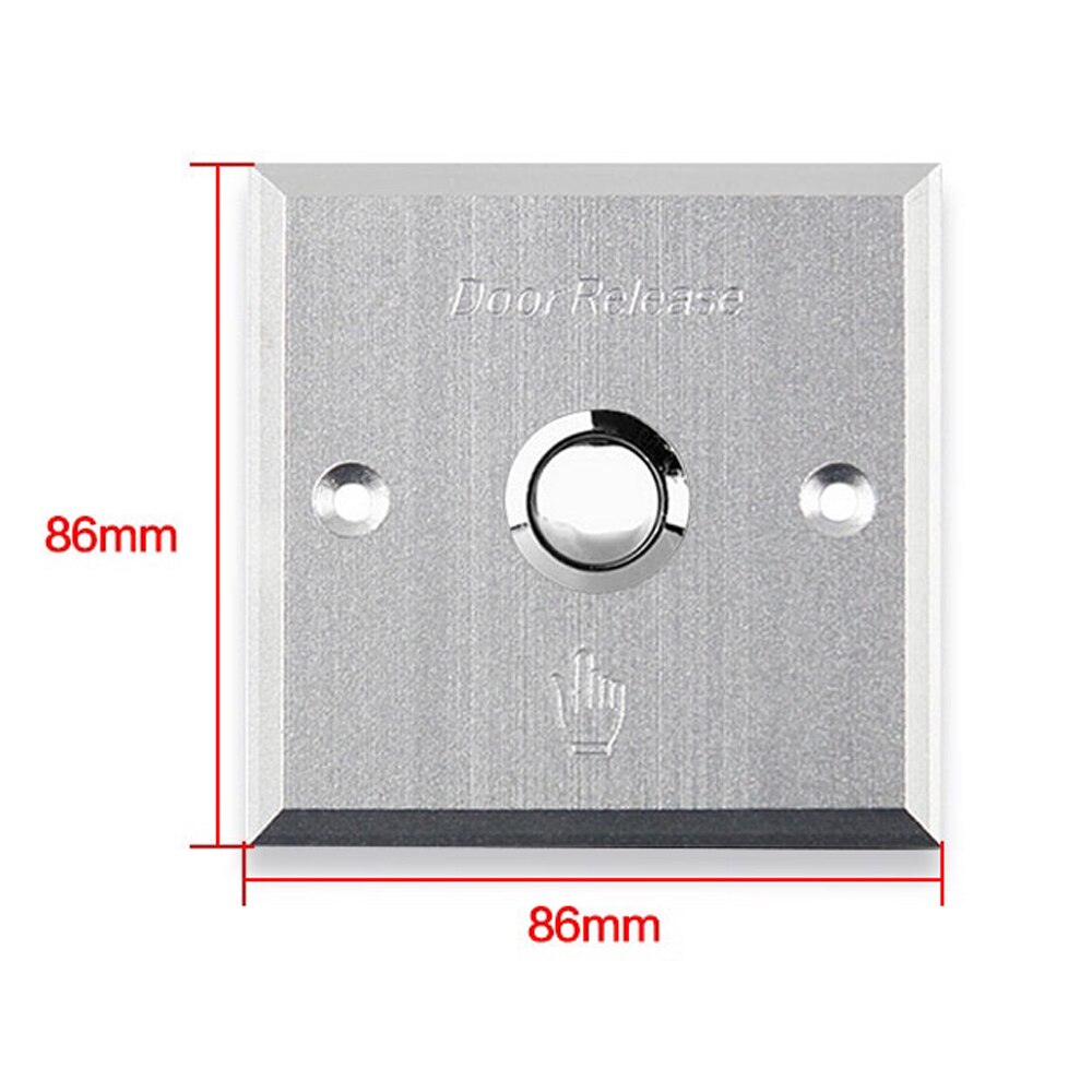 4 PCS Door Access Control System Release button Metal auto restoration Normally Open Push to Normally Close Panic button