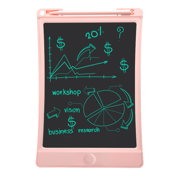 Tableta de dibujo LCD ultrafina para niños, tableta gráfica Digital de 10 pulgadas, con pantalla, para escribir y dibujar: Pink-single color