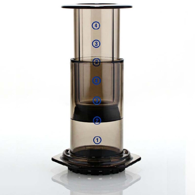 Filter Glas Espresso Koffiezetapparaat Draagbare Cafe Franse Pers Koffie Pot Voor Machine