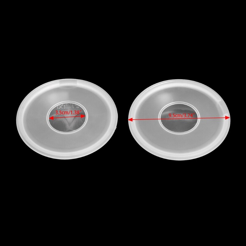 2 Stuks Herbruikbare Draagbare Borstvoeding Collector Voorkomen Lekkage Melk Borstkolf