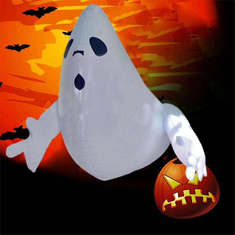 Halloween PVC Inflatable Animated Ghost Outdoor Yard Supplies mall Halloween Party Shopping Decoration C2R9