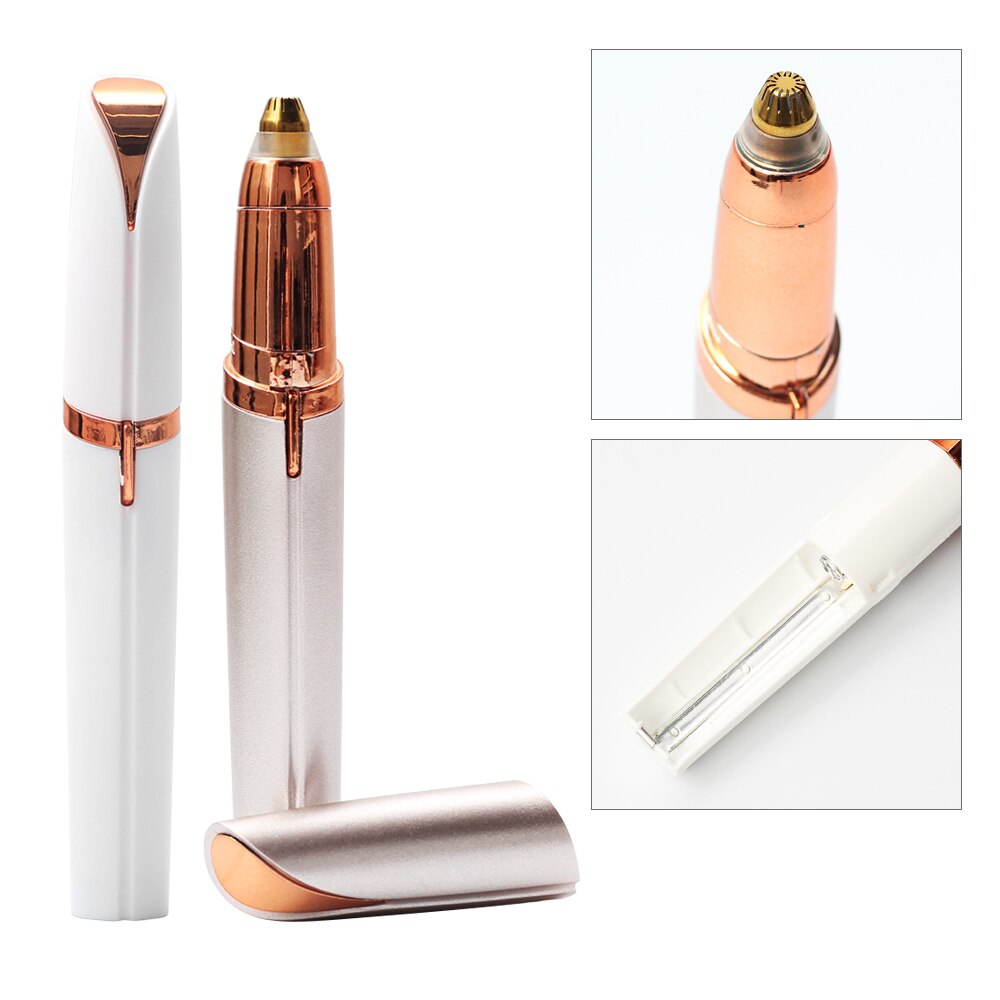 Épilateur electrique Sourcils Précision Sourcil Rasoir Cheveux Facial Épilateur Portatif Mini Rasoir De Sourcils Stylo Sourcil Shaper