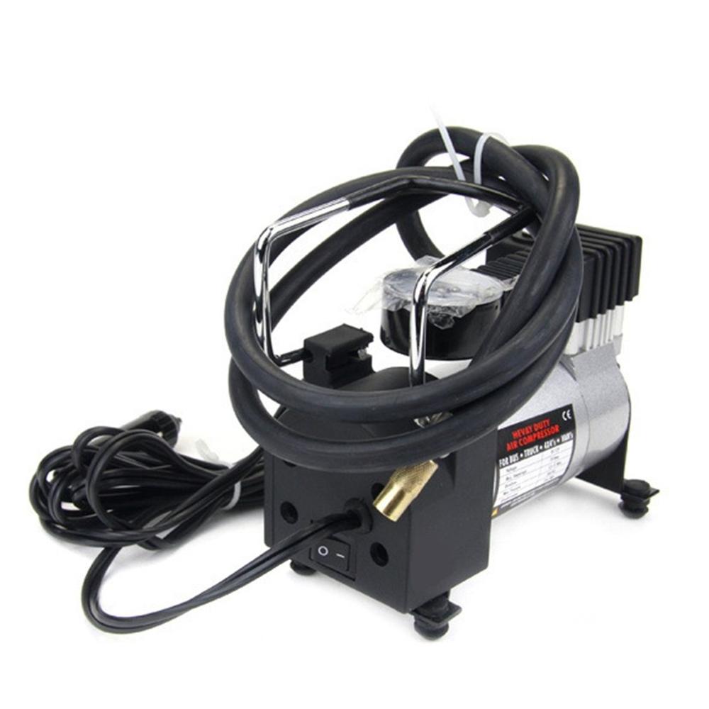 12v Universal Car Electric Air Compressor 100PSI Tyre Deflator Portable Inflator Pump For Bicycle Auto Motorcycle