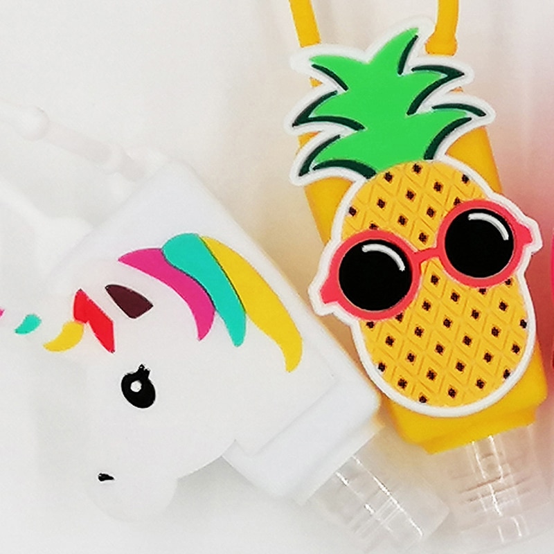 gel desinfectante para manos con de caricatura Kawaii, de 30ml, estilo al azar