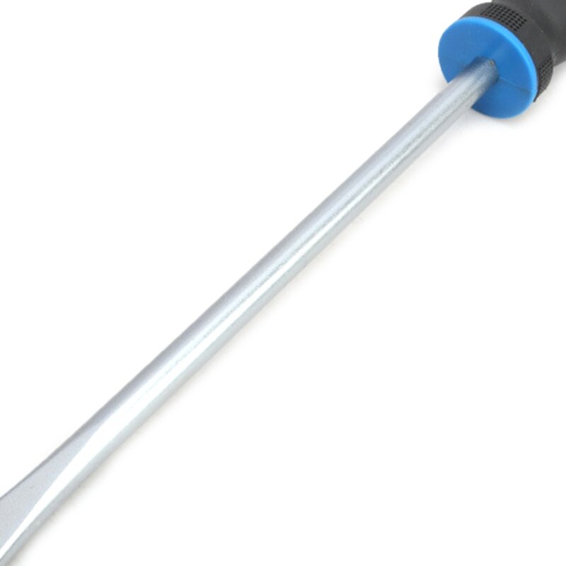 N0HB Stainless Steel Pry Bar Heavy Duty Pry Bar with Thicker Strike Black &amp; Blue Anti-rust Crowbar Effortless Hand Tool