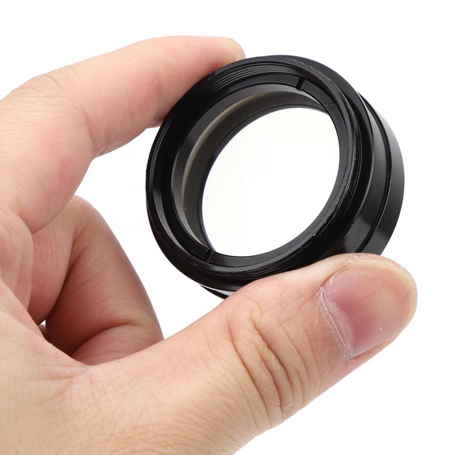 0.5X Zoom C-Mount Lens Industrial Microscope Camera Objective Glass Lens Accessories for XDC Microscope