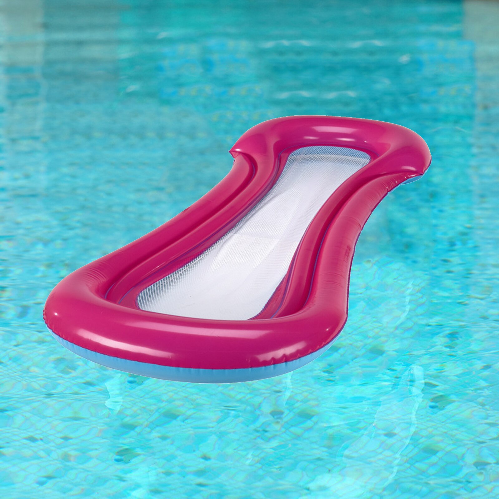 Galleggiante gonfiabile per piscina, letto galleggiante netto, piscina gonfiabile piscina galleggiante piscina giocattolo da spiaggia per donna uomo