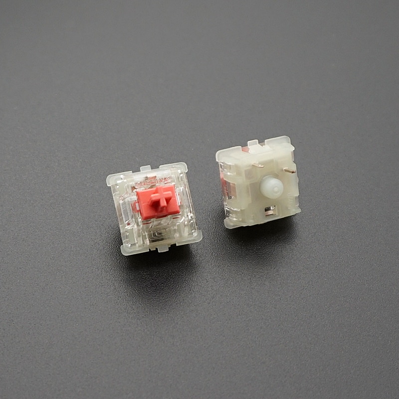 Original Cherry MX Mechanical Keyboard Switch Speed Silver silent Red pink Axis mute shaft 3-pin Cherry RGB SMD switch