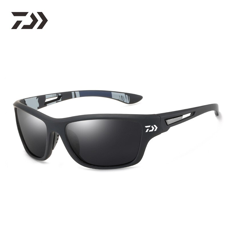 Gamakatsu Angeln Polarisierte Sonnenbrille Angeln Polarisierte Sonnenbrille Sonnenbrille Männer draussen Sport Brille Uv Schutz: Schwarz2
