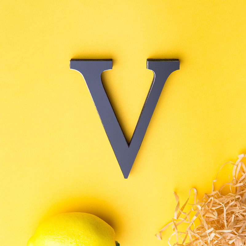 Zwart Engels Letters 3D Spiegel Muurstickers Home Decor Voor Woonkamer Slaapkamer Behang Peel &amp; Stok Spiegel Acryl Poster