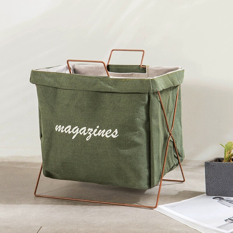 Opvouwbare wasmand organizer, opvouwbare wasmand voor thuis, wasmand, grote mand, opbergtas - koffie