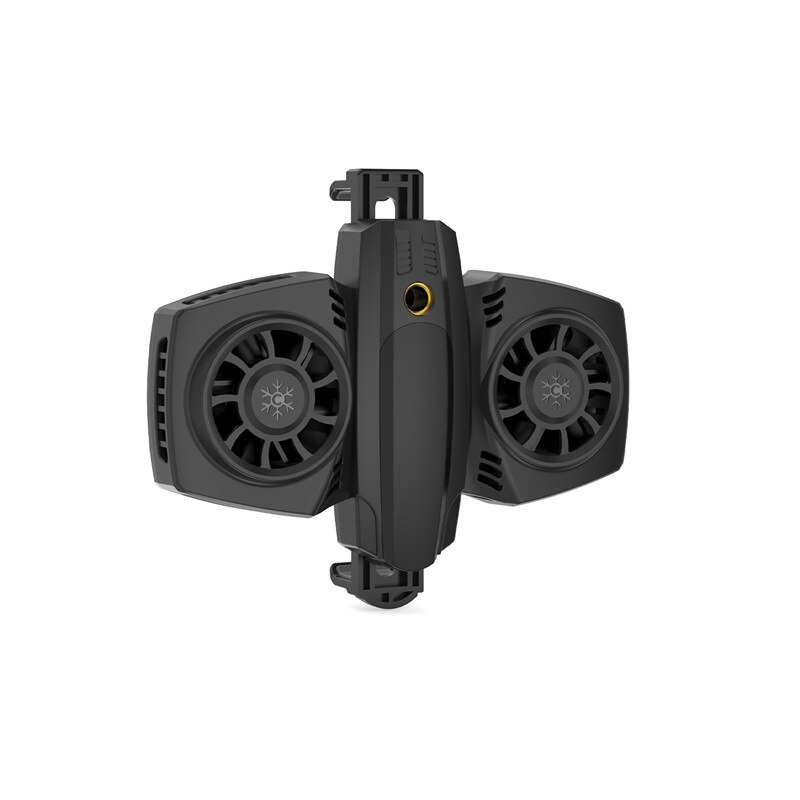Mobiele Telefoon Radiator Dual Fan Halfgeleider Radiator Koelventilator Game Rack Stille Voor Live Hosting: Default Title