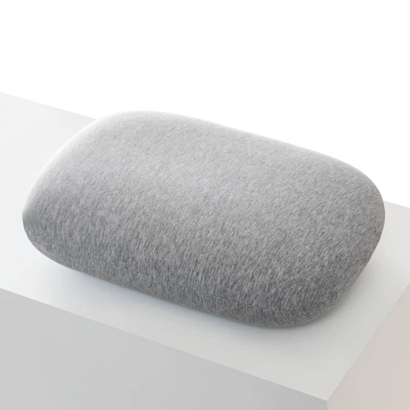 Almohada multifunción de espuma viscoelástica para el cuello, almohada de viaje suave de rebote lento para dormir, masaje de salud Cervical, almohadas para siesta: Castaño