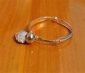 Bracelets et bracelets à cloche pour bébé enfants | Bijoux, bracelet à cheville réglable Dia 4cm