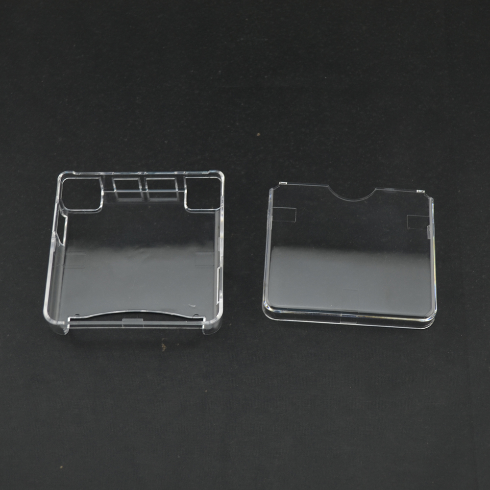 Cubierta protectora transparente de plástico de para GBA SP, carcasa de cristal para Gameboy Advance SP