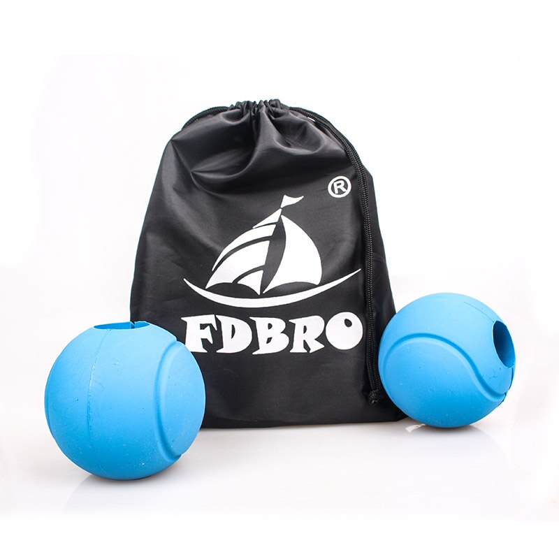 Fdbro 1 Paar Barbell Grips Halter Kettlebell Grip Dikke Bar Handgrepen Pull Up Gewichtheffen Ondersteuning Anti-Slip Bescherm Pad gratis: Ball Blue
