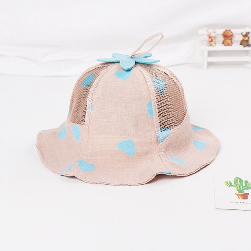 Zomer Leuke Emmer Hoed Kinderen Cartoon Katoen Zon Hoeden Kids Outdoor Brede Rand Uv-bescherming Caps Ademende Visser Cap Meisjes: G