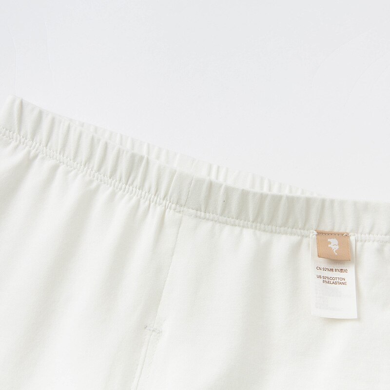DB17783 dave bella estate neonate moda cartone animato stampa pantaloni bambini lunghezza polpaccio bambini ragazza pantaloni pantaloni bambino neonato