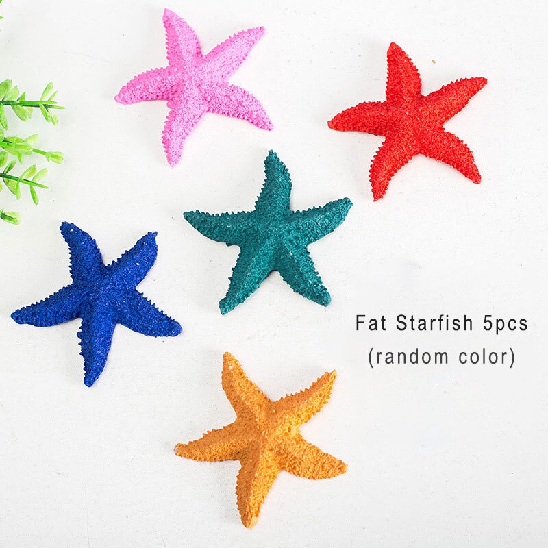 Estate Marine Decor Rete Da Pesca Arazzo Mare In Stile Mediterraneo Decorazione Della Parete di Casa Netto Del Pendente Delle Stelle Marine di Lisca di Pesce Decorazione: 8cm starfish 5pcs