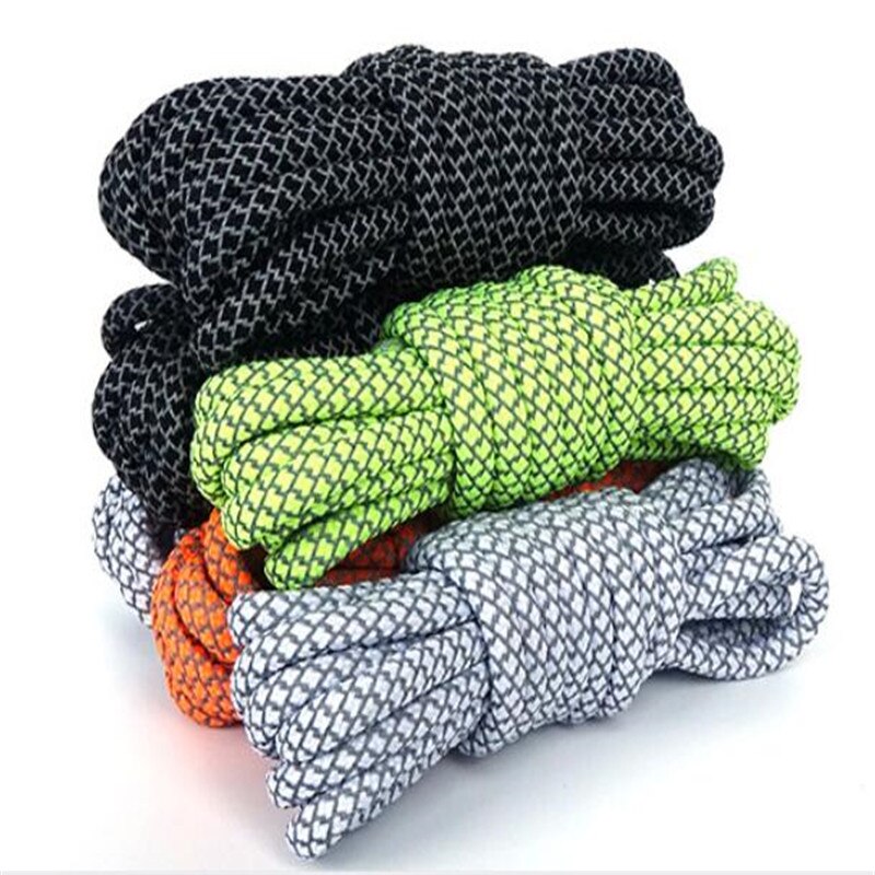 1 Paar 120Cm Reflecterende Schoenveters Lichtgevende Schoenveters Schoenen Vrouw Man Casual Sport Veters Ronde Veters Accessoires