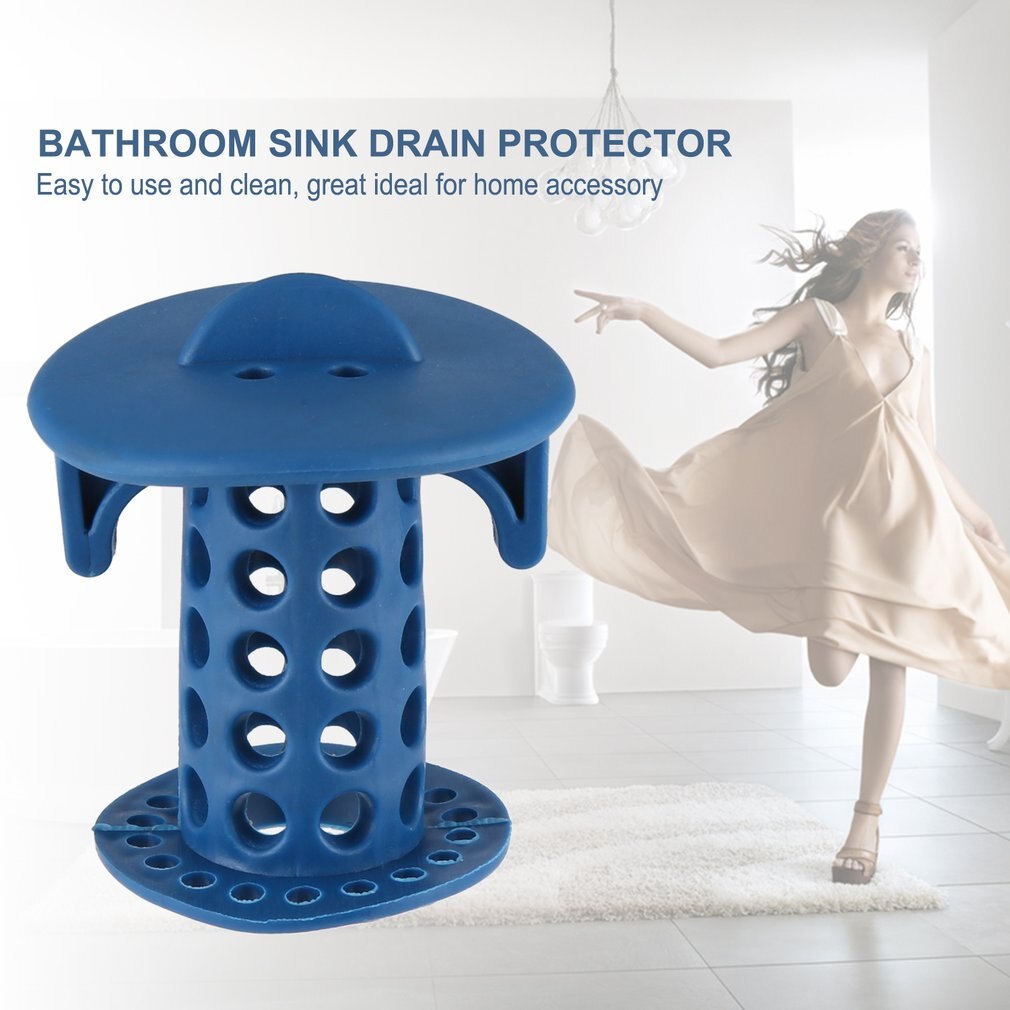 Bathroom Drain Hair Catcher Bath Stopper Plug Sink Grandado 5133