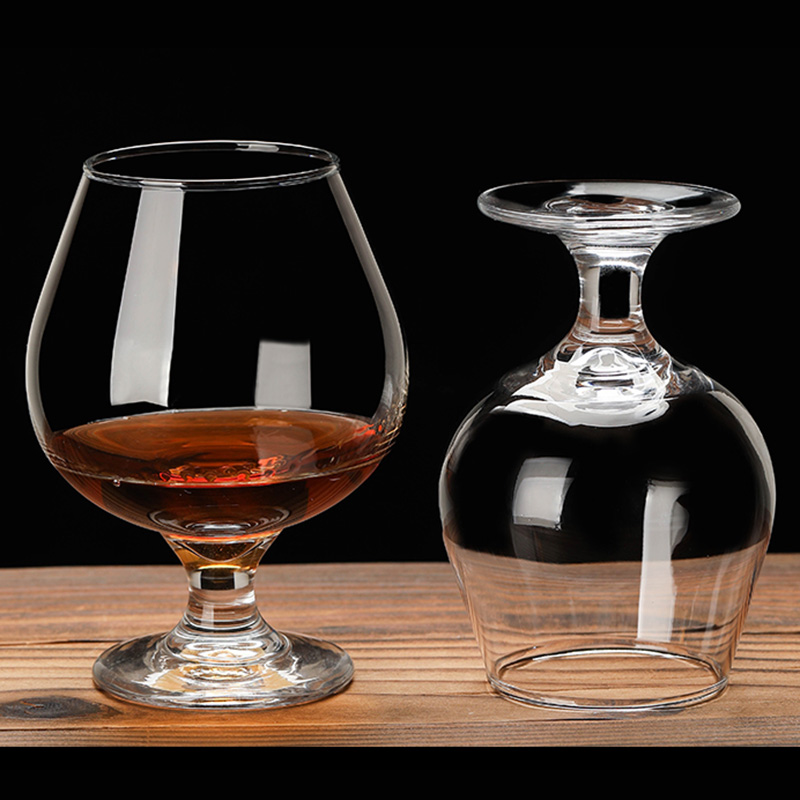 Copa corta de Brandy sin plomo, vaso transparente para cóctel de Whisky, cerveza, vino, para Bar en casa, vasos de vidrio, 100-500ml