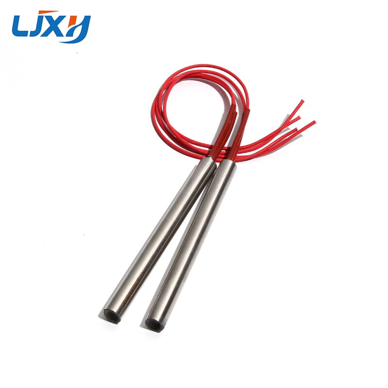 LJXH 2 pièces 20mm 80 ~ 150mm tube de chauffage électrique cylindrique radiateur tubulaire SUS tige à une extrémité 110V/220V/380V 400/420/500/600/750W