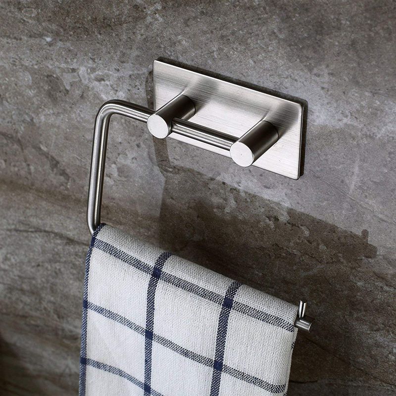 Toiletrolhouder Toiletrolhouder Zonder Boren Papier Houder Zelfklevende Wc Papierrolhouder Roestvrij Staal T
