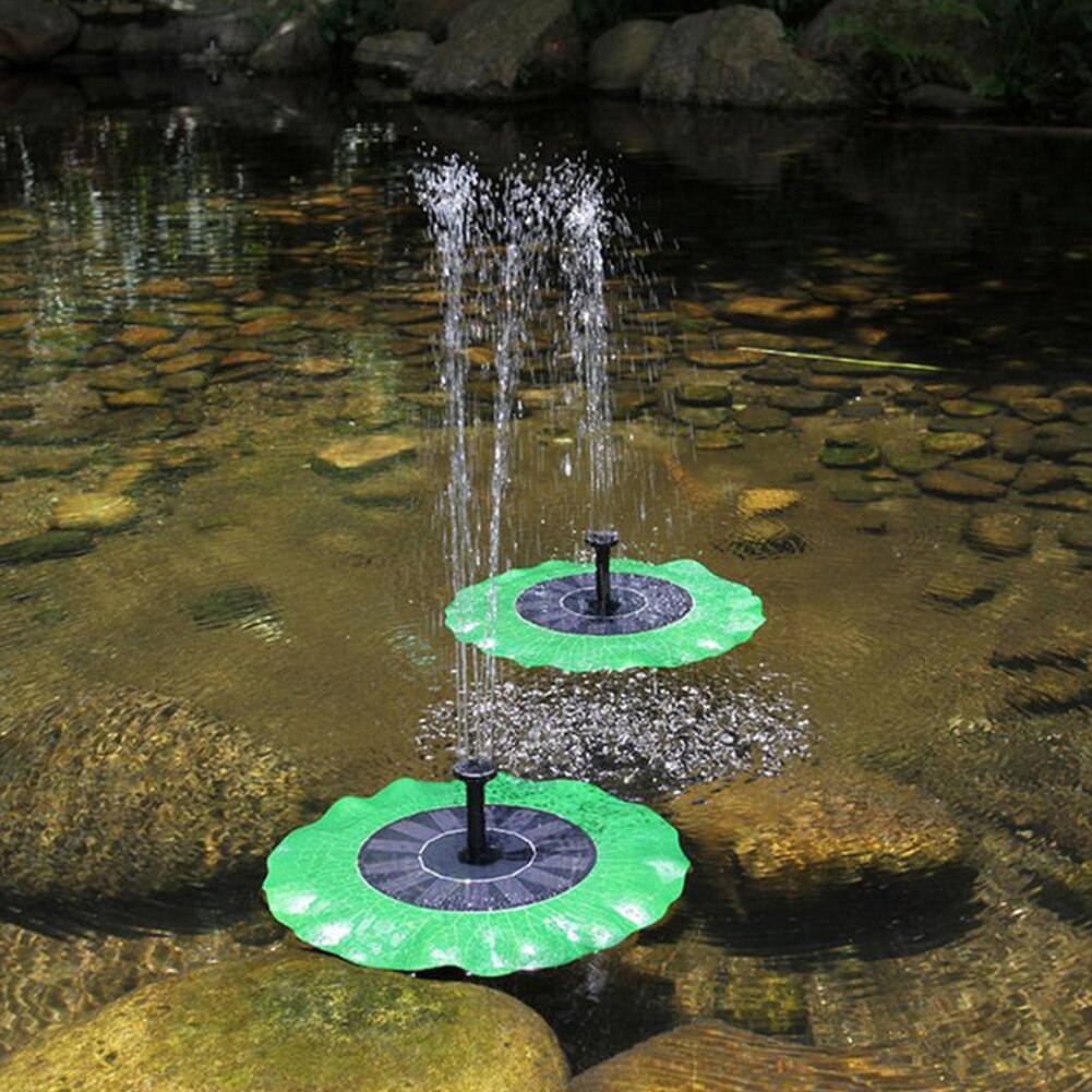 Drijvende Solar Kleine Fontein Tuin Fontein Zwembad Vijver Decoratie Zonnepaneel Aangedreven Waterpomp Tuin Decoratie