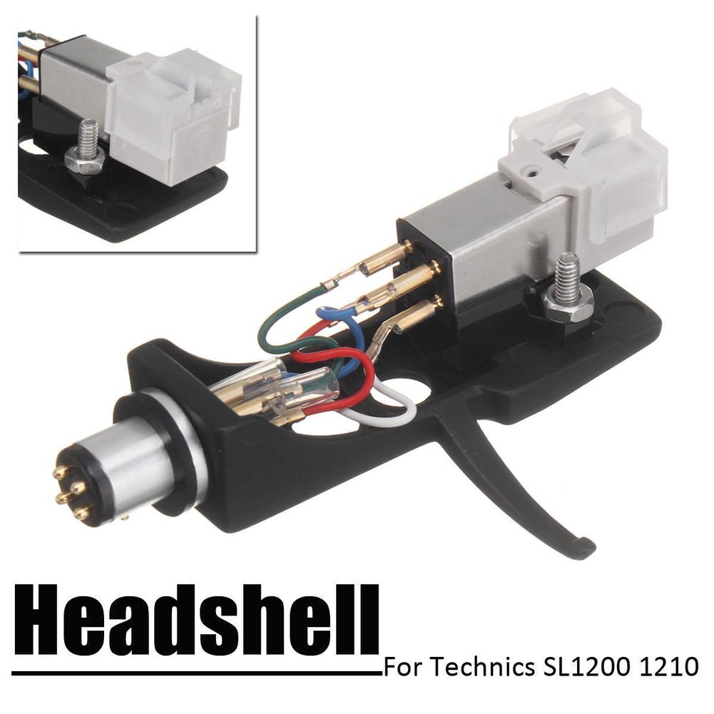 Universal Phono Turntable Headshell Mount LP Audio Phono Cartridge Unit Headshell Record Turntable Technics for various phono