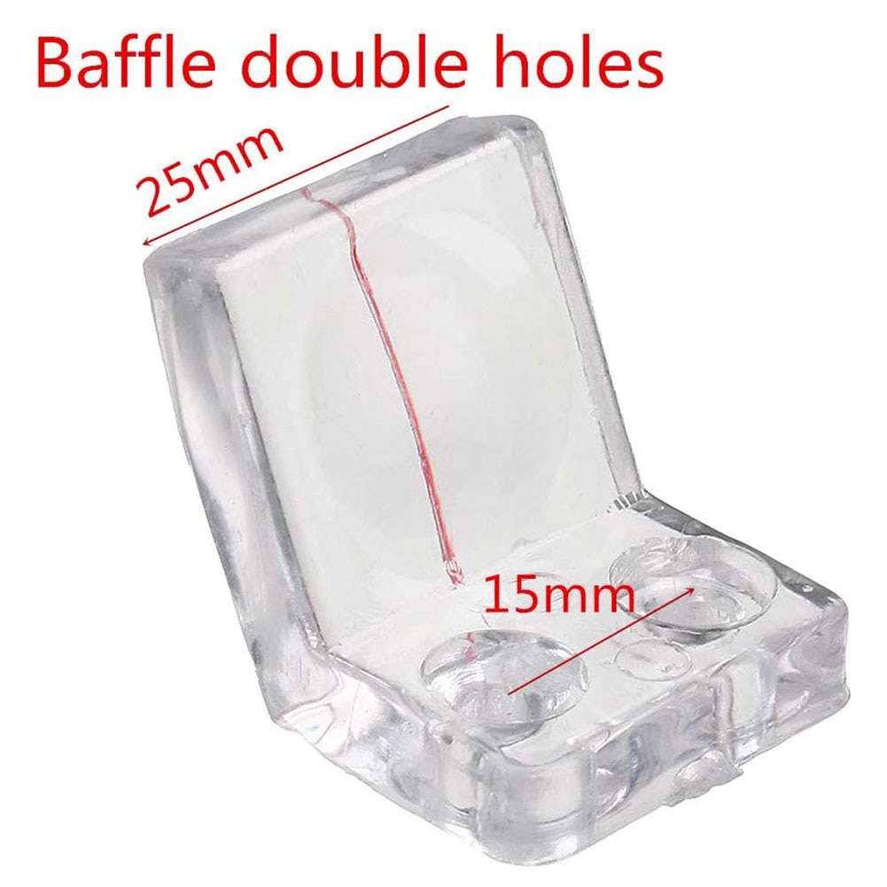 25mm dubbelhål 20mm enkelhål 6mm tjockt plexiglas träbearbetning förstoringsglas staket för träbearbetning precisionsbearbetning: 25mm dubbla hål