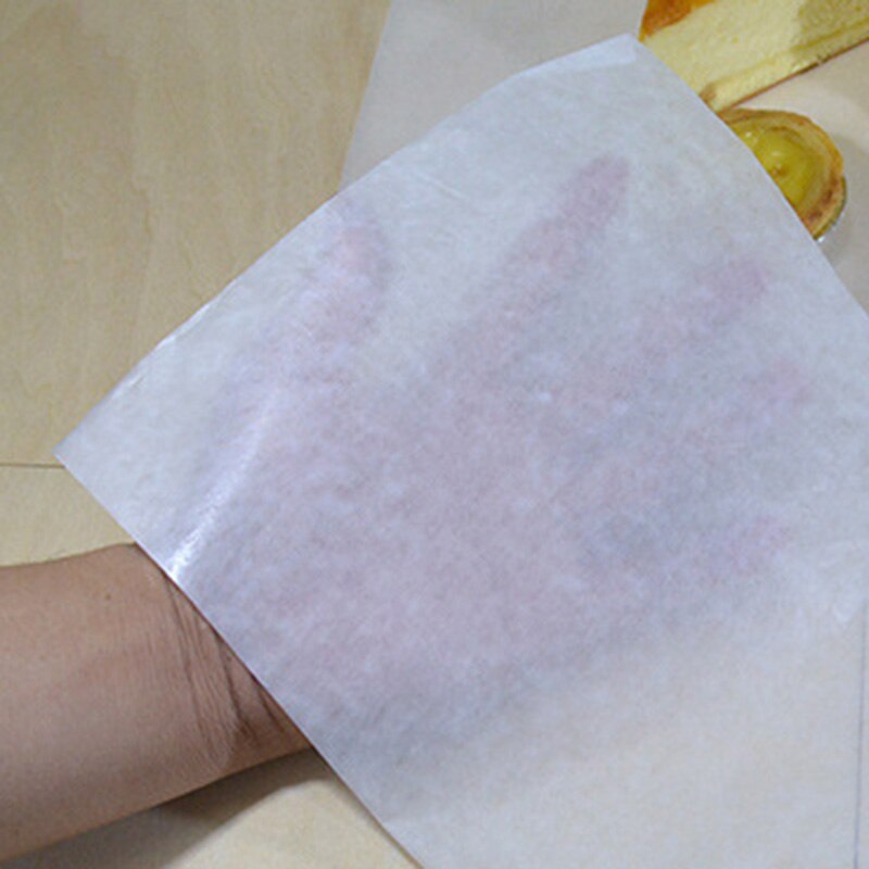 500 Copriletto/pacchetto non-bastone piazza Olio Carta Carta Oleata per la Cucina di Cottura Della Torta Della Pizza MDJ998