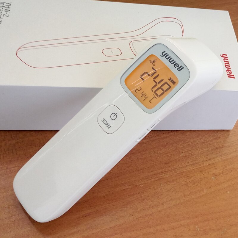 Yuwell Baby Contactloze Infrarood Voorhoofd Thermometer Digitale Infrarood Hydrothermograph Kinderen Body Hermograph Nauwkeurige YHW-2