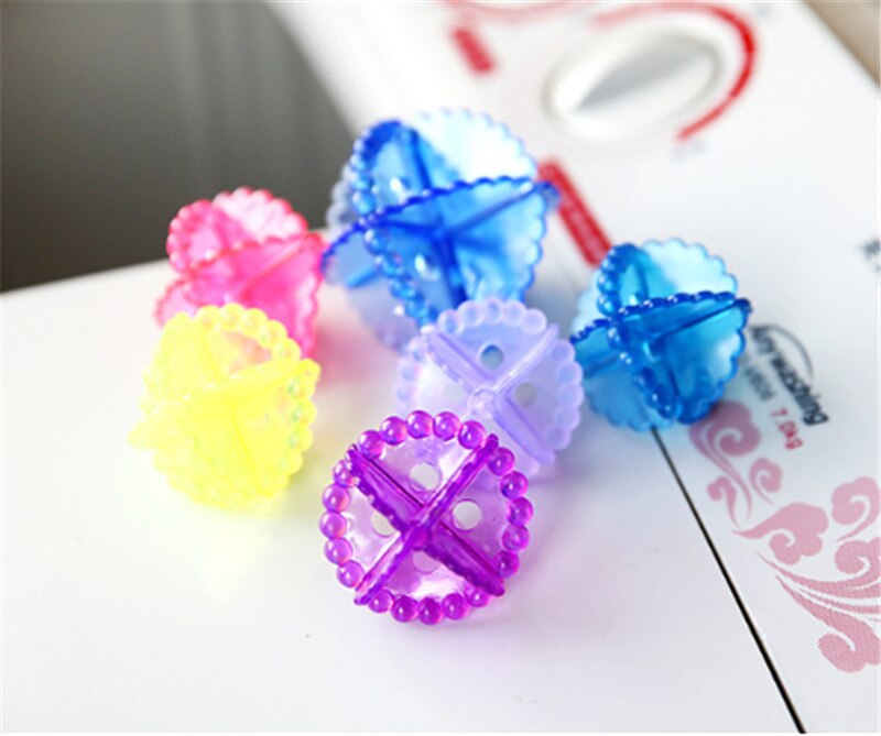 2Pcs/lot Washing Machine Ball Wash Laundry Dryer Fabric Soften Helper Cleaner Magic Laundry Ball